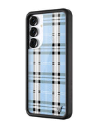 Plaid | Blue Samsung Galaxy Case