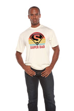 Super Dad Men's Bamboo Viscose/Organic Cotton Short Sleeve Graphic T-Shirt
