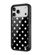 Polka Dot | Black and White iPhone Case