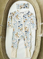 Bamboo Baby Clothes, Baby Bamboo Pajamas, Baby Shorts - Newborn to 24 months