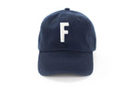 Navy Blue Letter Baseball Hat