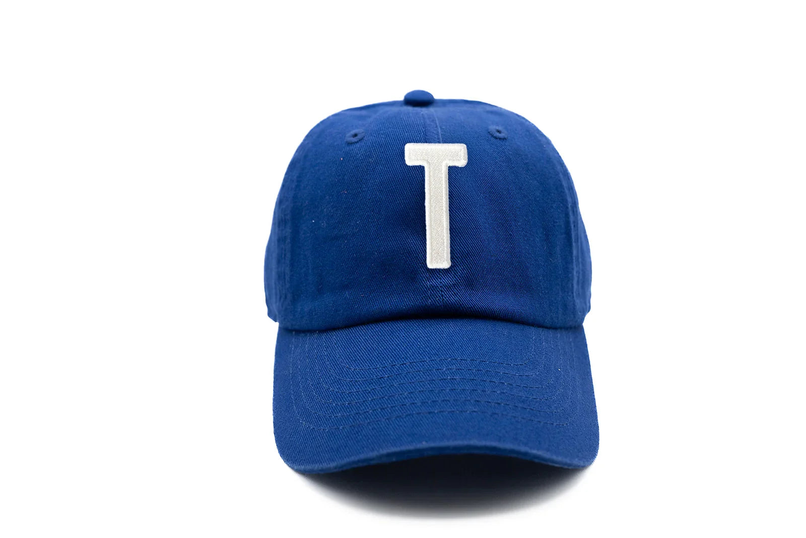 Royal Blue Letter Baseball Hat