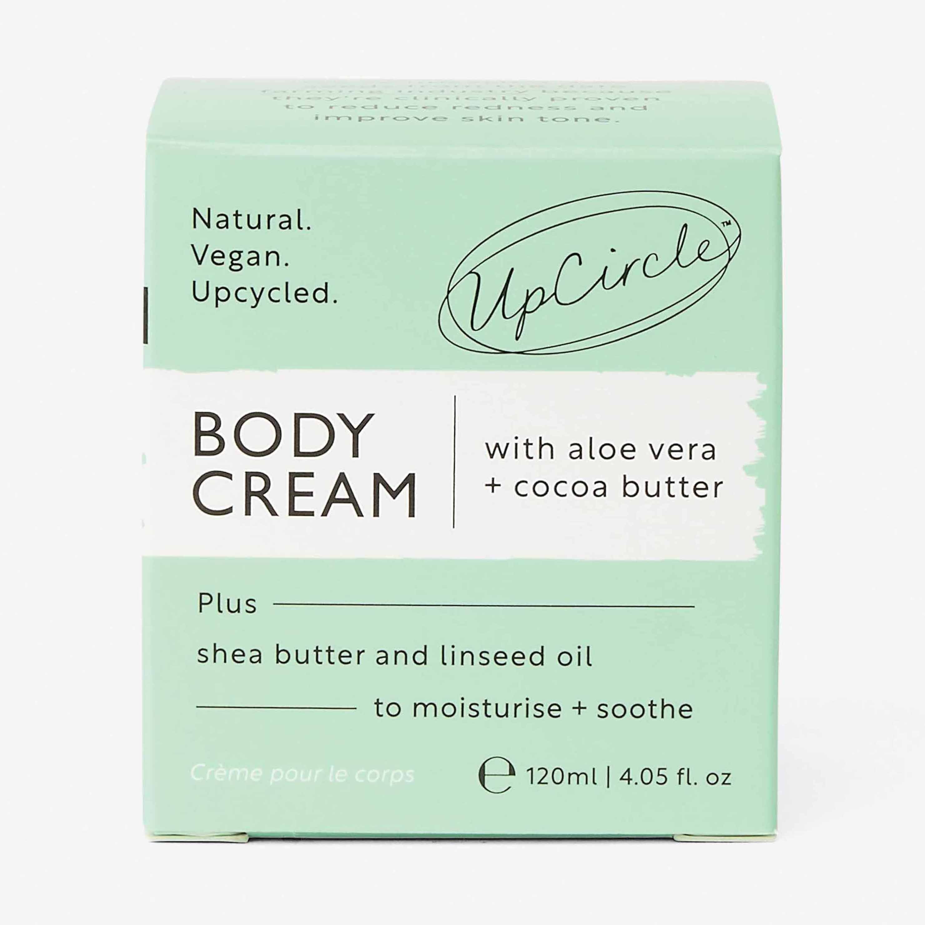Natural Body Cream with Aloe Vera + Cocoa Butter