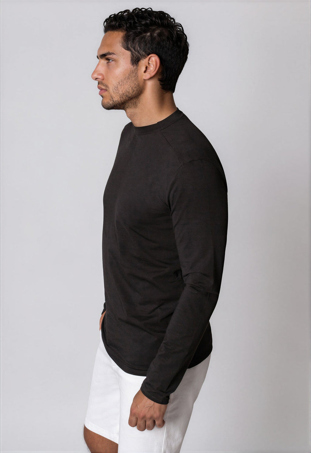 Buki Cinqo Long Sleeve Tech Tee - Black
