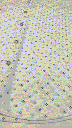 Swiss Check Long Sleeve Tech Shirt - Blue