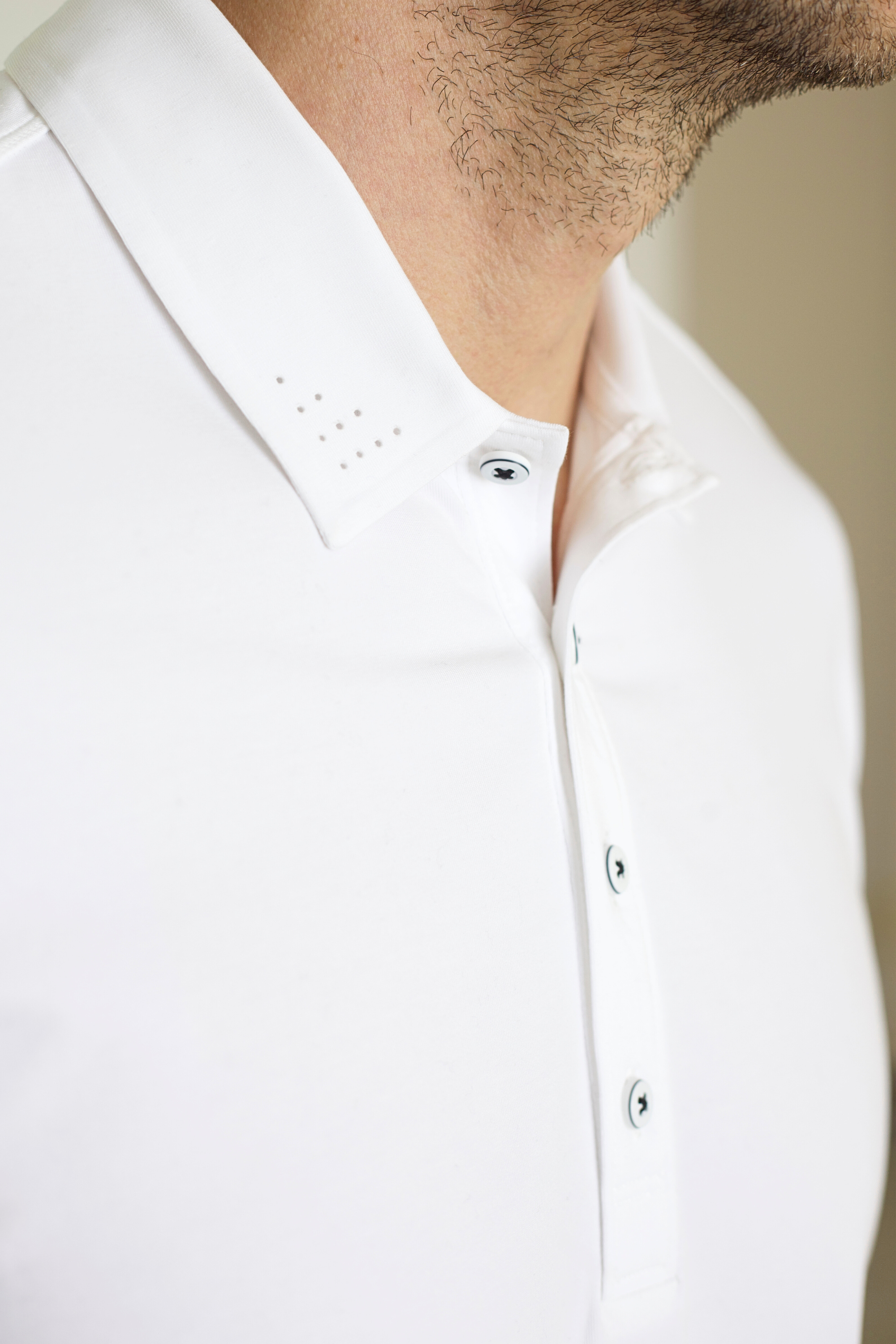 Coolest Polo Tech Shirt - White