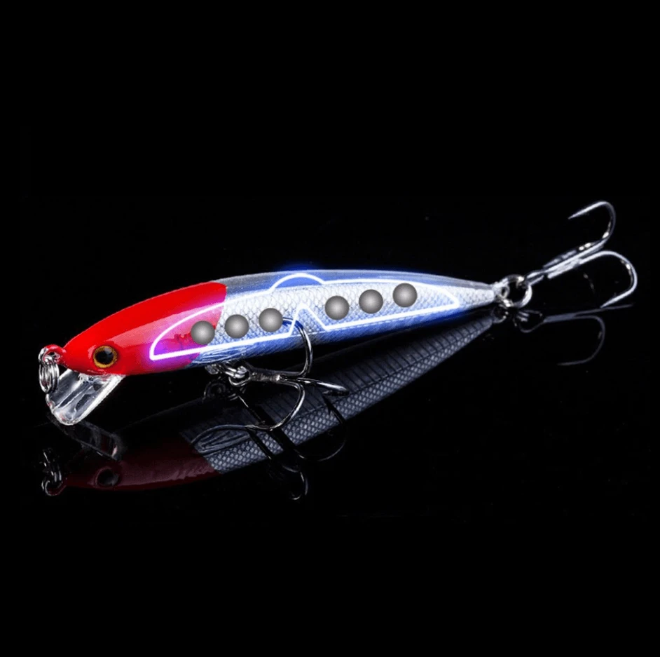 7CM Triple-Sharp Minnow Fishing Lure