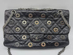 Chanel Star Attitude Flap Bag Grommet Embellished Quilted Leather Large