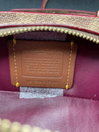 Coach Bone Bag In Signature AOP Canvas Imported