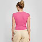 Ruching Shoulder Top