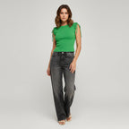 Ruching Shoulder Top