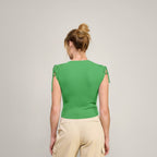 Ruching Shoulder Top