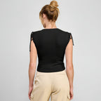 Ruching Shoulder Top