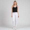 V-neck Basic Double Layers Tank Top