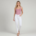 V-neck Basic Double Layers Tank Top