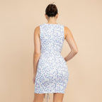 Ditsy Floral Ruched Dress