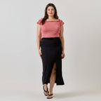 Double Ruffle Off-Shoulder Top