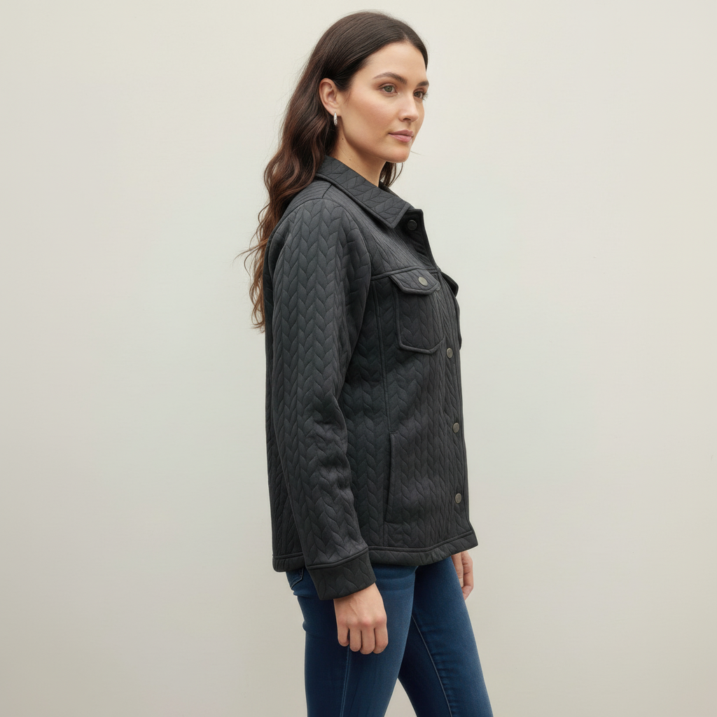 Casual Textured Jacket