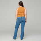 Ribbed Ruched Tank Plus Size