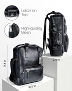 Genuine Leather Laptop Backpack