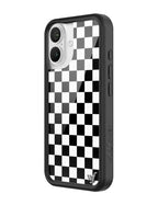 Checkers | Black iPhone Case