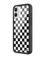 Checkers | Black iPhone Case