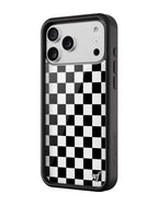 Checkers | Black iPhone Case