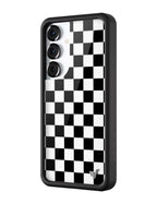 Checkers | Black Samsung Galaxy Case