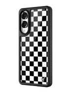 Checkers | Black Samsung Galaxy Case