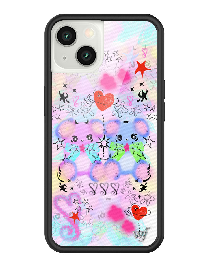 Cotton Candy Teddies iPhone Case