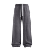 CHARCOAL OVER-DYE SWEATPANTS