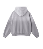 GREY SUNFADE HOODIE