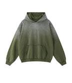 OLIVE SUNFADE HOODIE