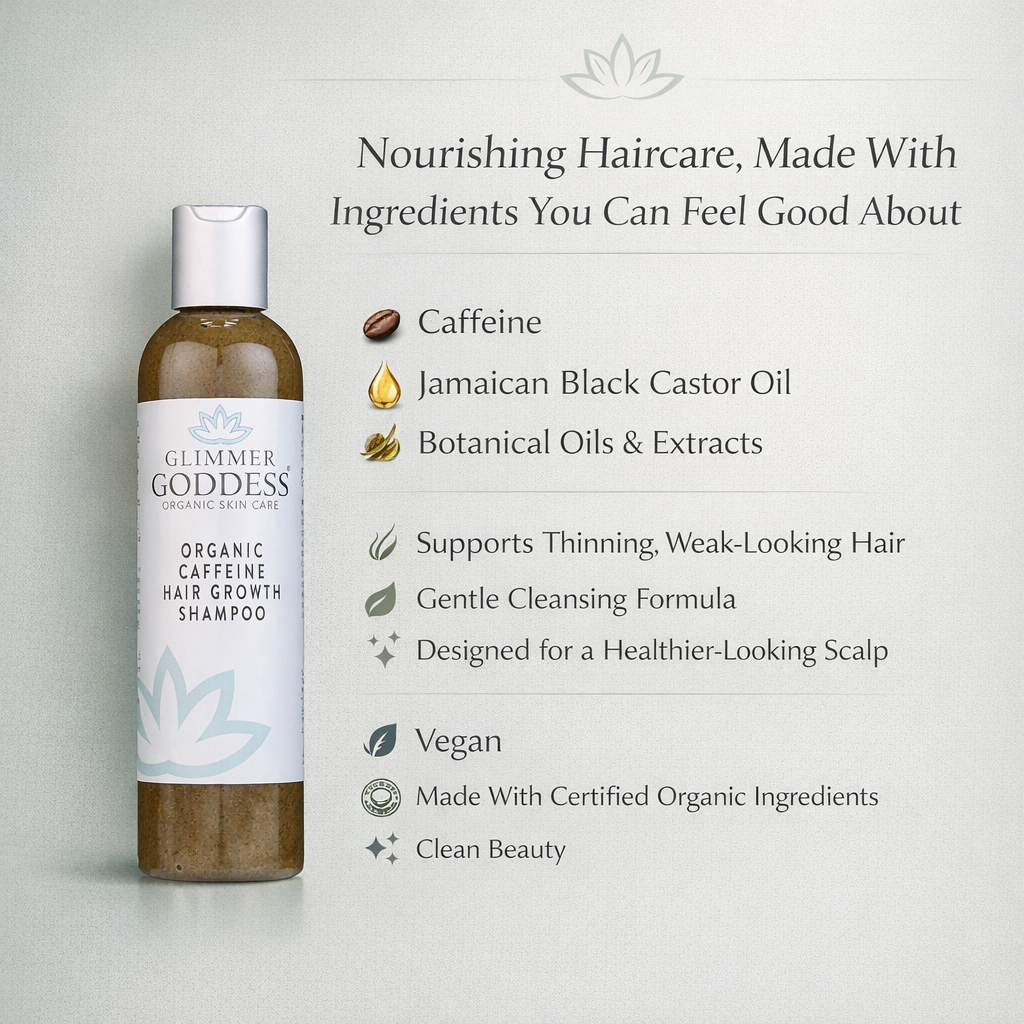Organic Caffeine Shampoo for Hair Growth – Stimulating Formula