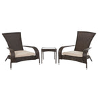 Coconino Wicker Conversation Set