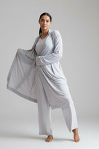 Collagen Lounge Pant - Pearl Grey