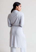 Collagen Lounge Robe - Black