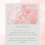 Rose Quartz Halo Necklace