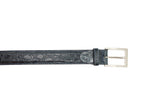 71-155-NVY Crocodile Belt, Navy