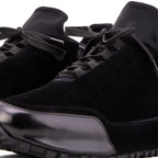 The Hudson Black Suede Men Sneaker
