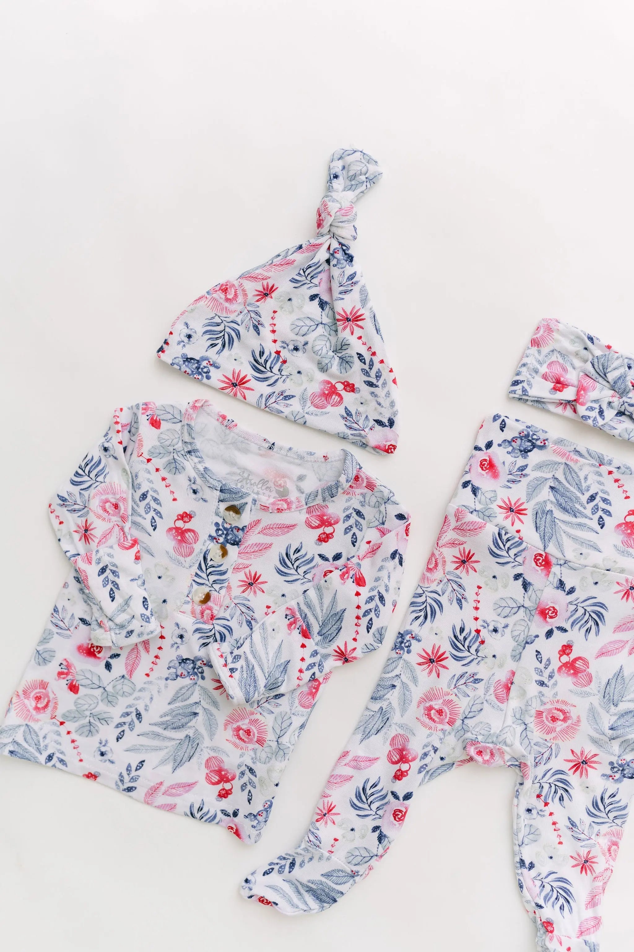 Newborn Baby Girl Coming Home Outfit – Baby Clothes Set NB–24 Months, Soft Modal Baby Outfit | Bloom