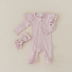 Organic Zip Footie Sets