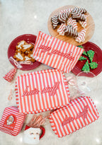 Skin Stuff - Pink & Red Stripes Large Bag