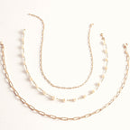 Gold + Pearly