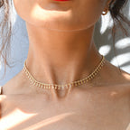 Rose + Gold + Silver Fringe