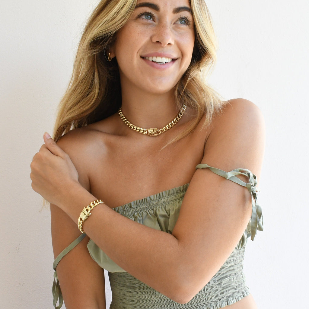 Rebel Gold Choker