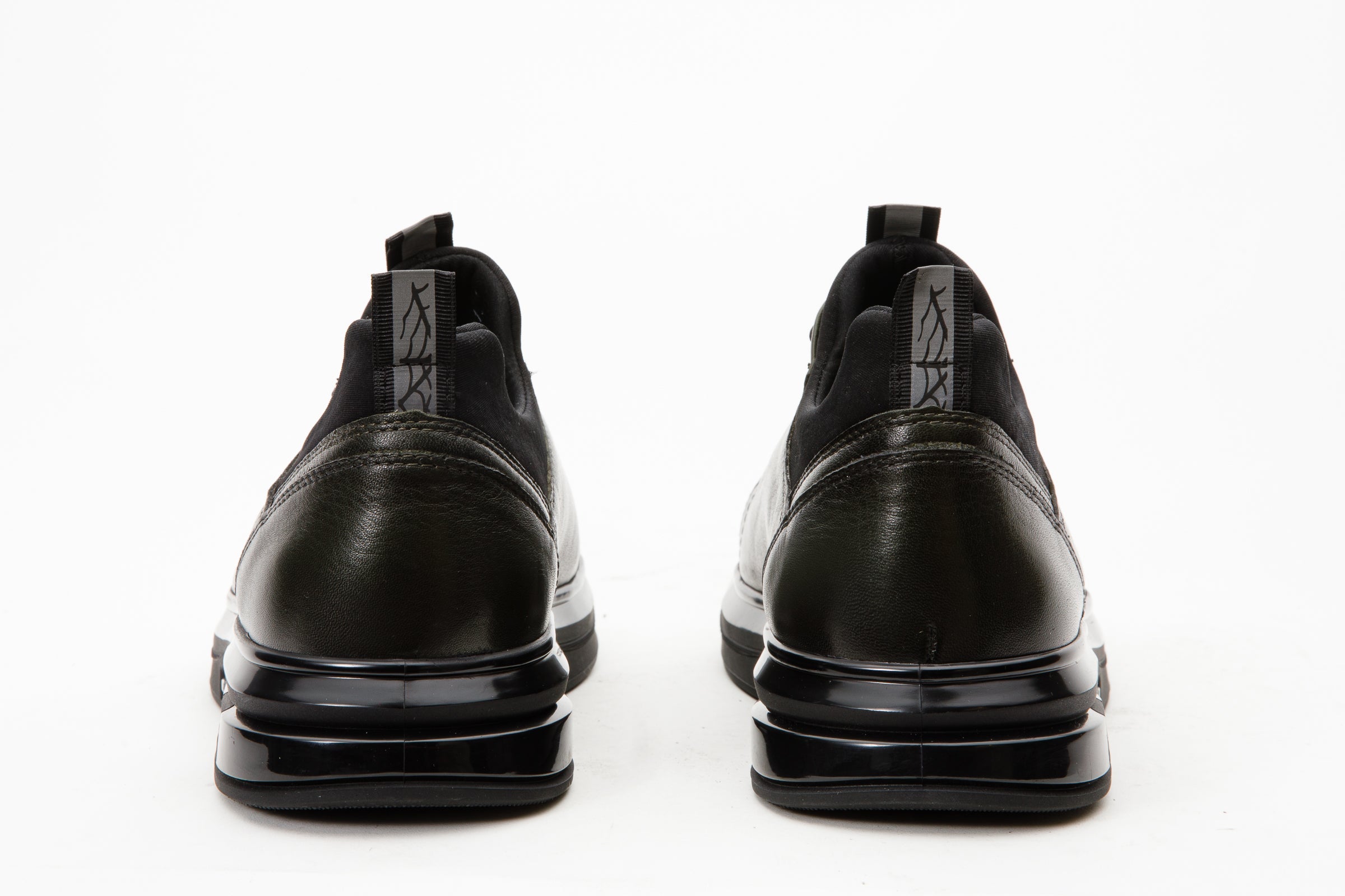 The Vilnius Green LeatherMen Sneaker Final Sale!