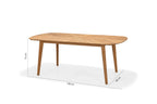 Jade Rectangular Teak Big Table