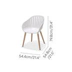 Nassau 3pc Bistro Set – White Social Plastic®