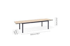Panama Dark 9 Piece Extending Dining Set